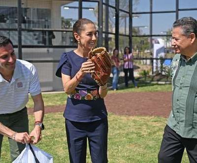 Sheinbaum-inaugura-la-Ciudad-Deportiva-de-Alto-Rendimiento-en-Pachuca-y-convoca-a-una-Clase-Nacional-de-beisbol-y-softbol