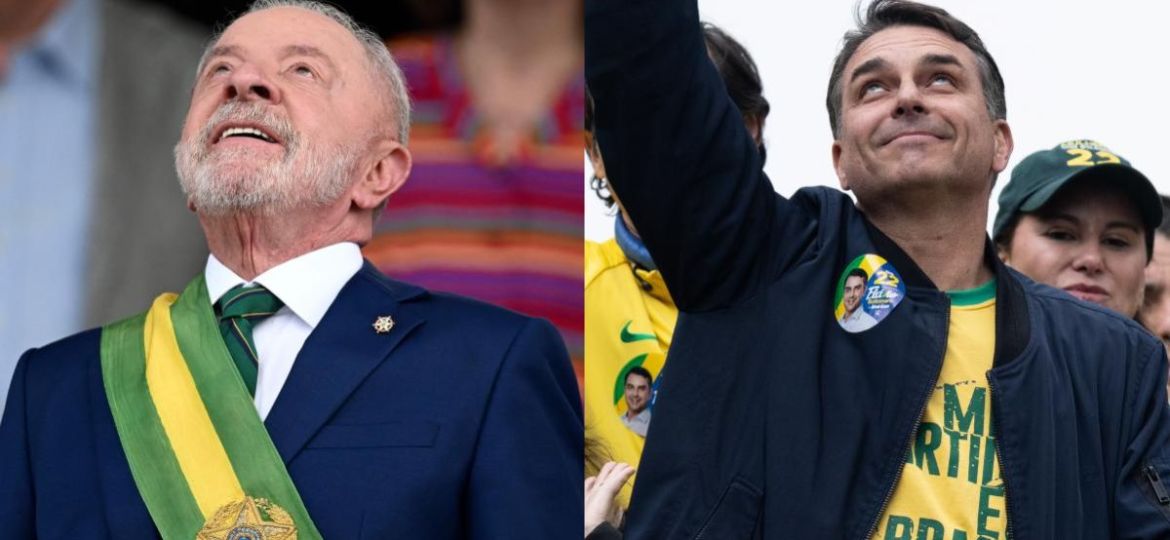 Lula-y-Flavio-Bolsonaro-cierran-campanas-antes-de-una-eleccion-presidencial-cerrada-en-Brasil